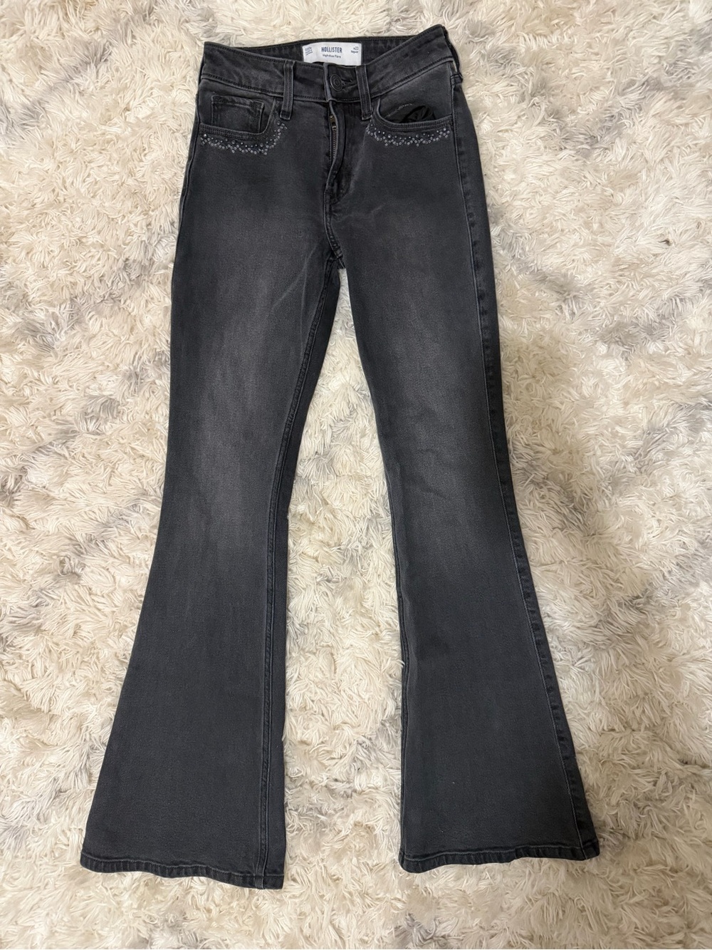 Hollister Black Flare Jeans - Girl’s